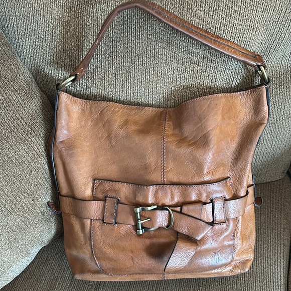 Frye Kayla Hobo Leather Bag - Picture 13 of 14